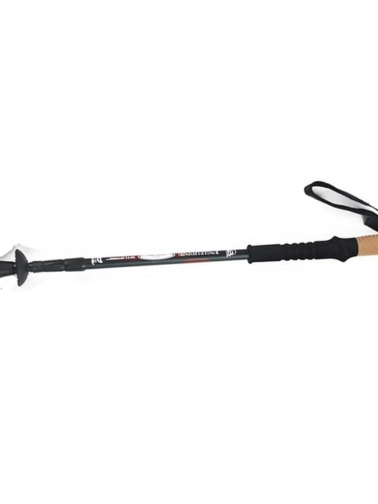 Nordic Walking Poles 135cm 3 Sections Simple Durable Aluminum Alloy 7075 Camping / Hiking Outdoor