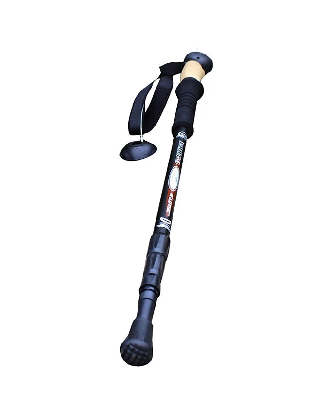 Nordic Walking Poles 135cm 3 Sections Simple Durable Aluminum Alloy 7075 Camping / Hiking Outdoor