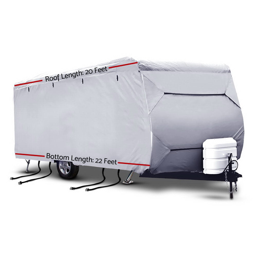 Weisshorn 20-22ft Caravan Cover Campervan 4 Layer UV Water Resistant