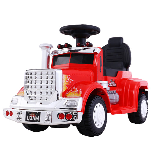 Rigo Kids Electric Ride On Car Truck Motorcycle Motorbike Toy Cars 6V Red