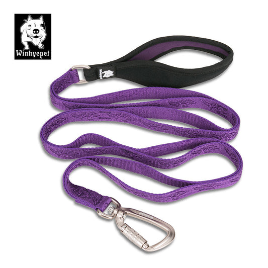 Whinyepet leash purple - M