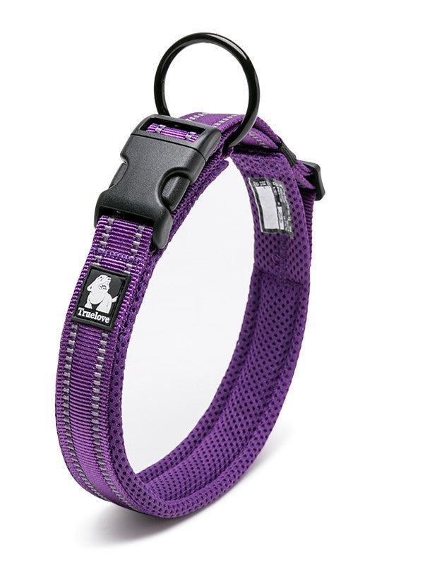 Heavy Duty Reflective Collar Purple 2XS
