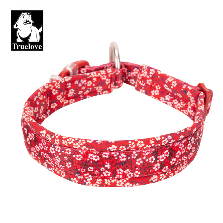Floral Collar Poppy Red XL