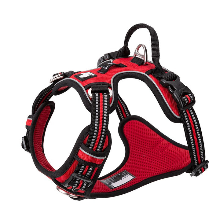 No Pull Harness Red M