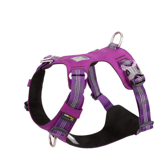 Lightweight 3M reflective Harness Purple L