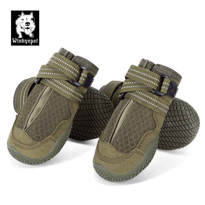 Whinhyepet Shoes Army Green Size 8