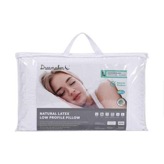 Dreamaker Latex Pillow - Low Profile