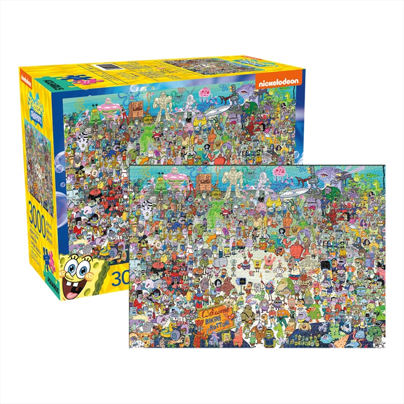 Spongebob Squarepants 3000 Piece Puzzle