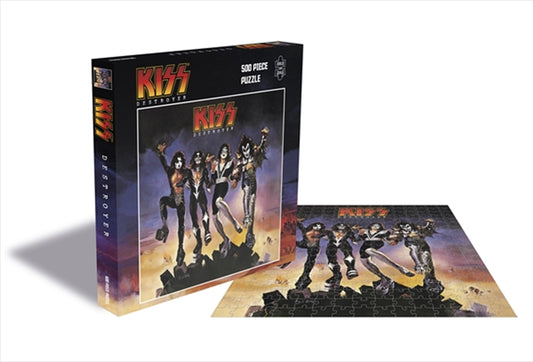 Kiss Destroyer 500 Piece Puzzle