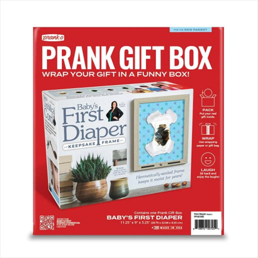 PRANK-O Prank Gift Box - Babys First Diaper