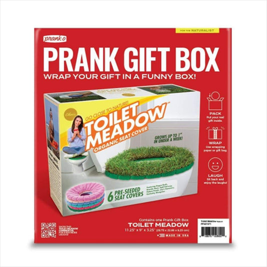 PRANK-O Prank Gift Box - Toilet Meadow