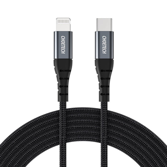 CHOETECH IP0041 USB-C To Lightning Apple MFi Certified Cable For iPhone 2M