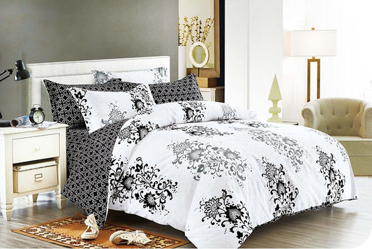 Chateaux King Size Duvet Quilt Cover Set