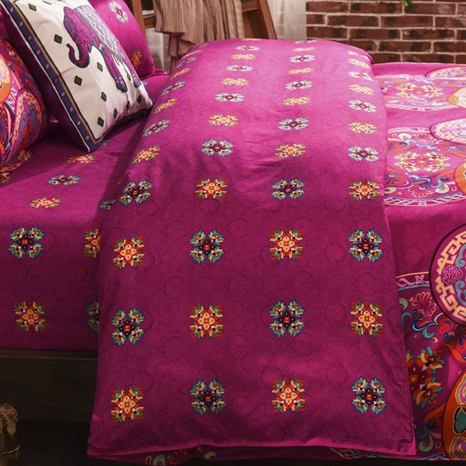 Mandala Queen Size Duvet Quilt Cover Set